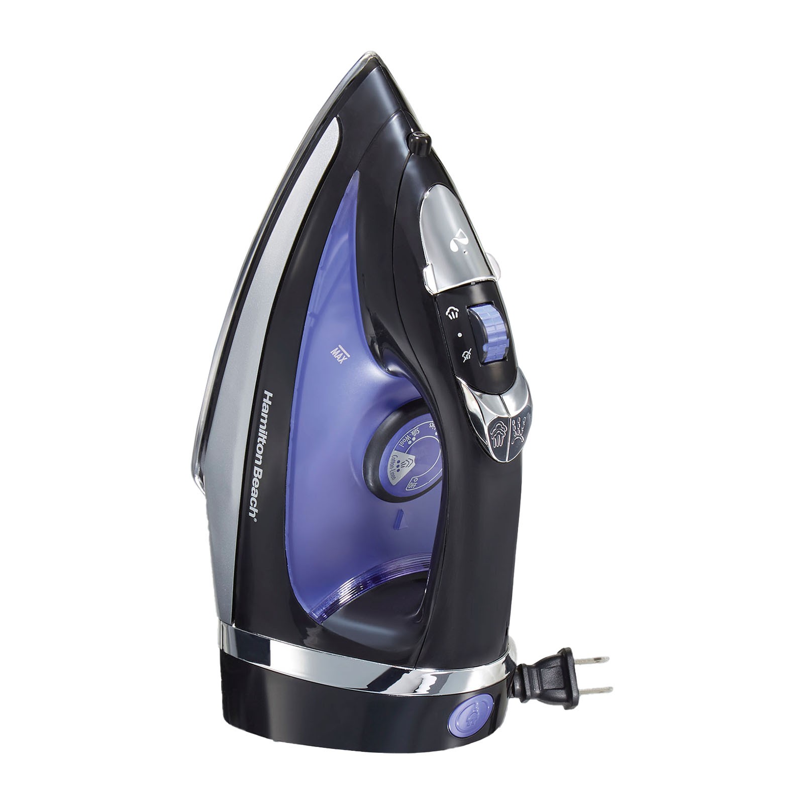 Plancha de Vapor Hamilton Beach con Cable Retractil Negra 14214 image number null