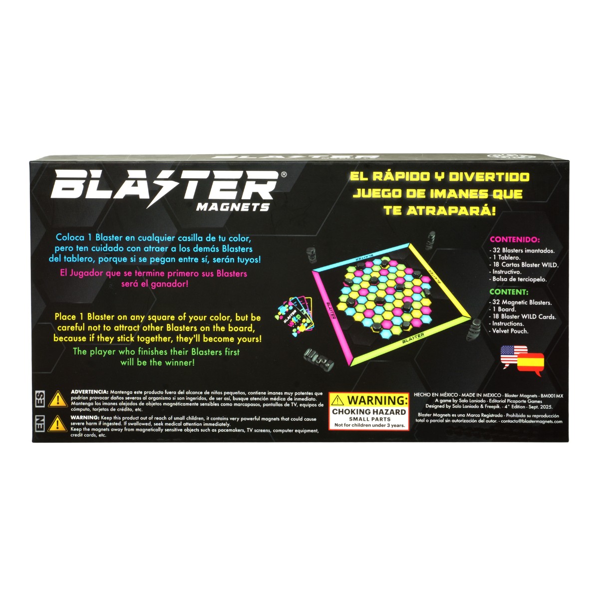Blaster Magnets - Juego de Mesa Magn&eacute;tico image number null