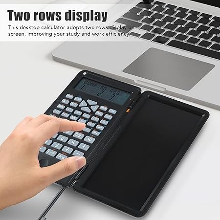 A Zerone Calculadora Cient&iacute;fica con Bloc de Escritura de 6 Pulgadas Calculadora Plegable de 10 D&iacute;gitos con Bater&iacute;a Solar Calculadora de Escritorio Ultrafina Port&aacute;til Profesional . image number null