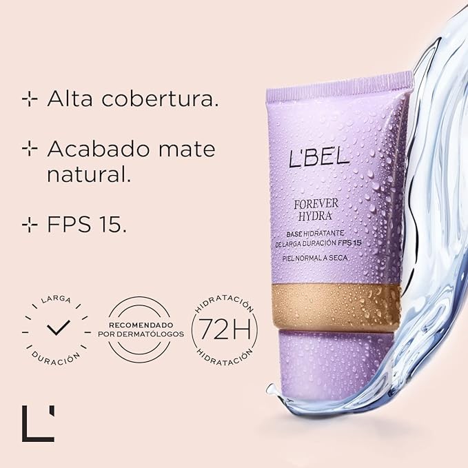 A L'BEL - Base de Maquillaje Forever Hydra de Larga Duraci&oacute;n 27ml - Caramel 210-F. image number null