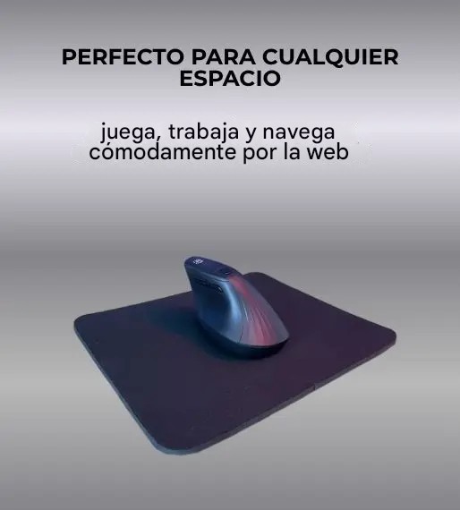 Mousepad Manhattan de Espuma, Grosor 6mm, Negro tapete pc la image number null