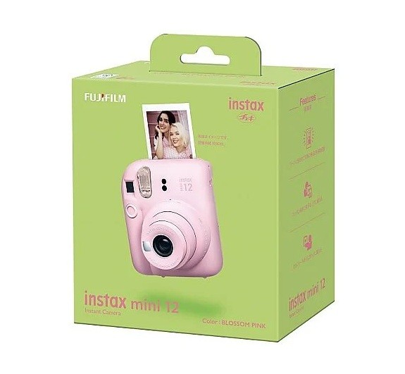 C&aacute;mara Fuji Instax Mini 12 Para Fotos Instant&aacute;neas Color Rosa image number null
