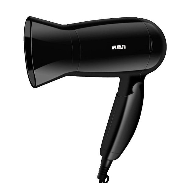 SECADORA DE CABELLO RCA 1200 W NEGRA image number null