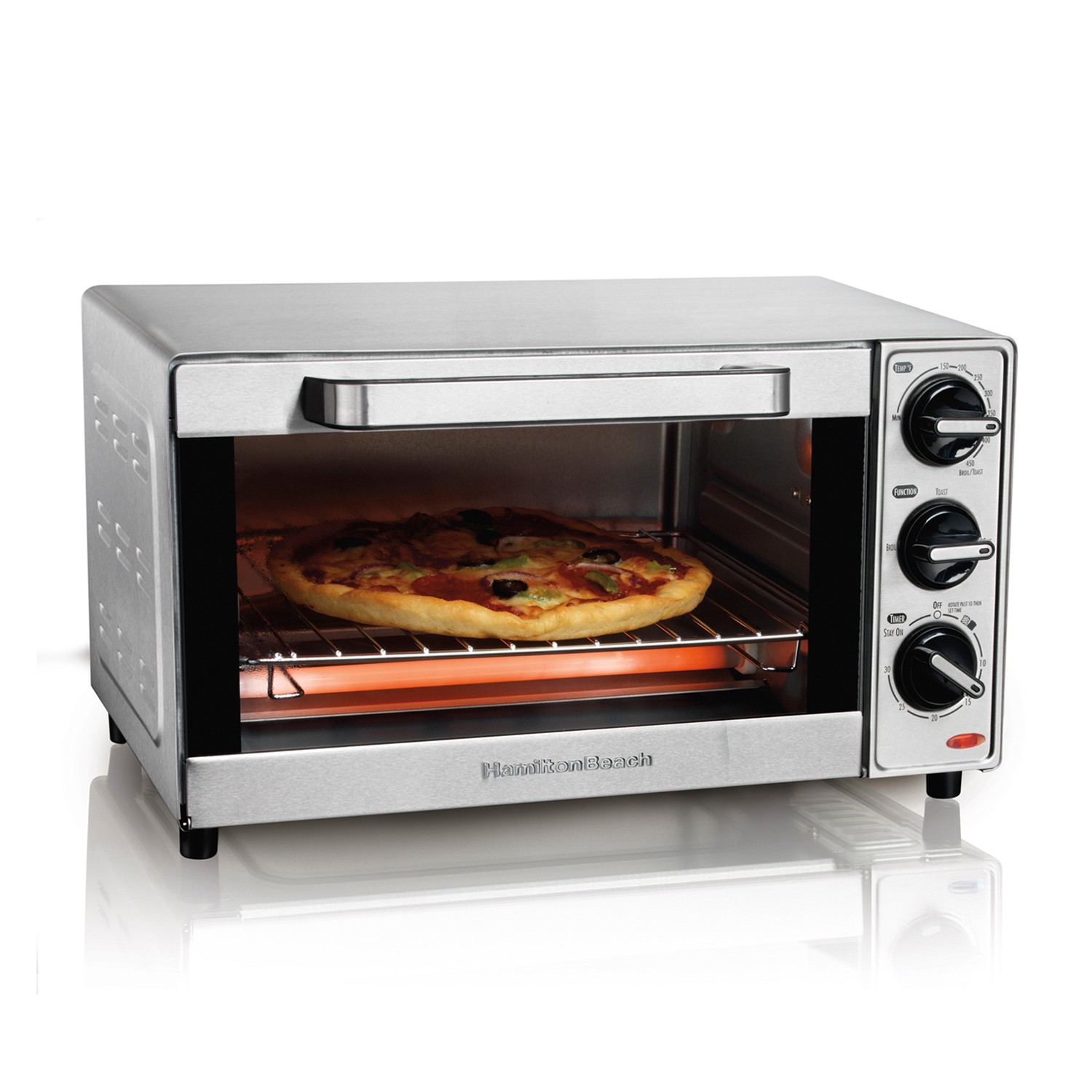 Horno El&eacute;ctrico Para 4 Rebanadas Hamilton Beach 31401G image number null