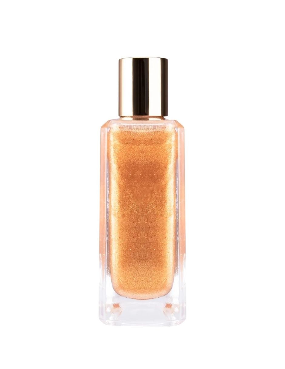 Shimmer Oil Aceite Corporal Hidratante Con Glitter Pink Up TROPICAL BEACH image number null