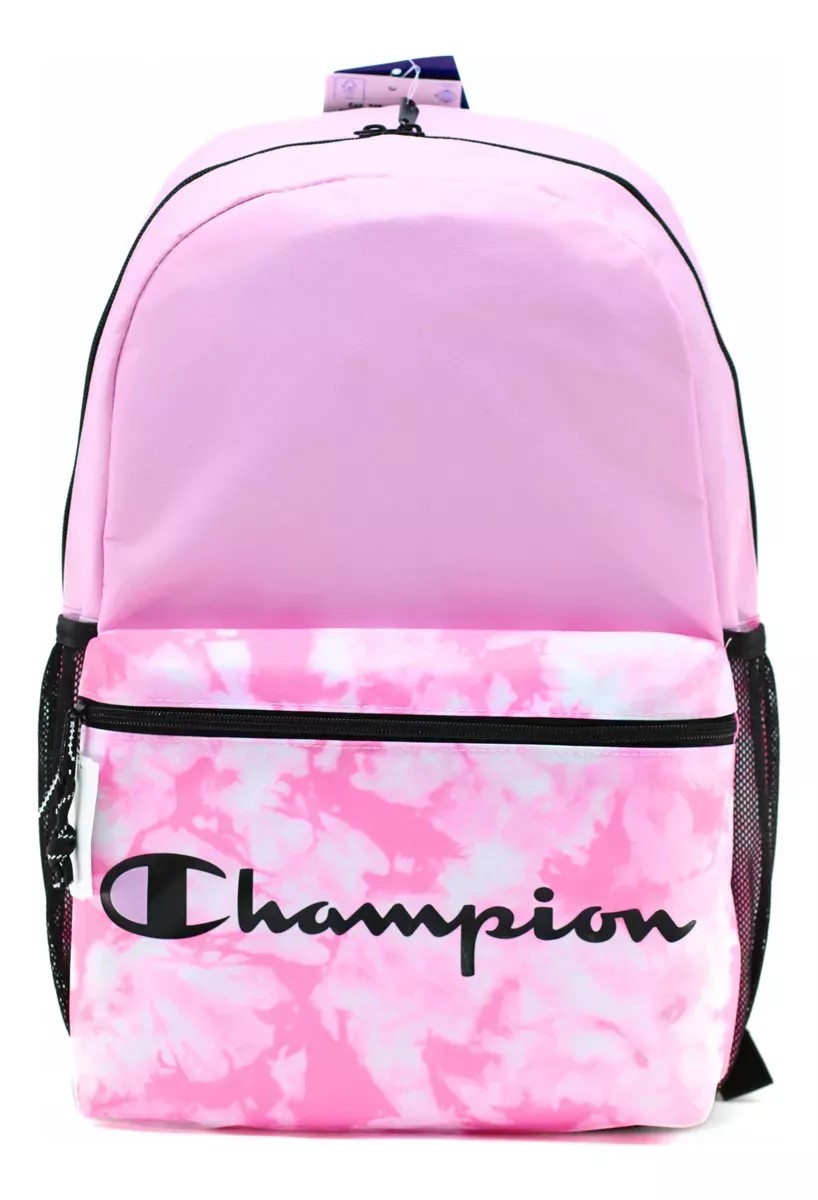 M Mochila Escolar Champion Charter Backpack Jaspeado Rosa image number null