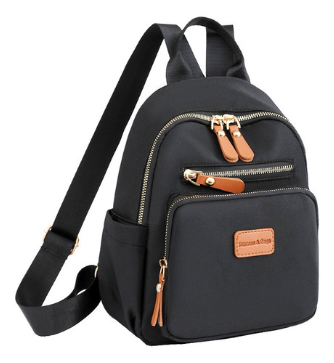 Mochila Antirrobo De Moda Para Mujer negra detalles marron image number null