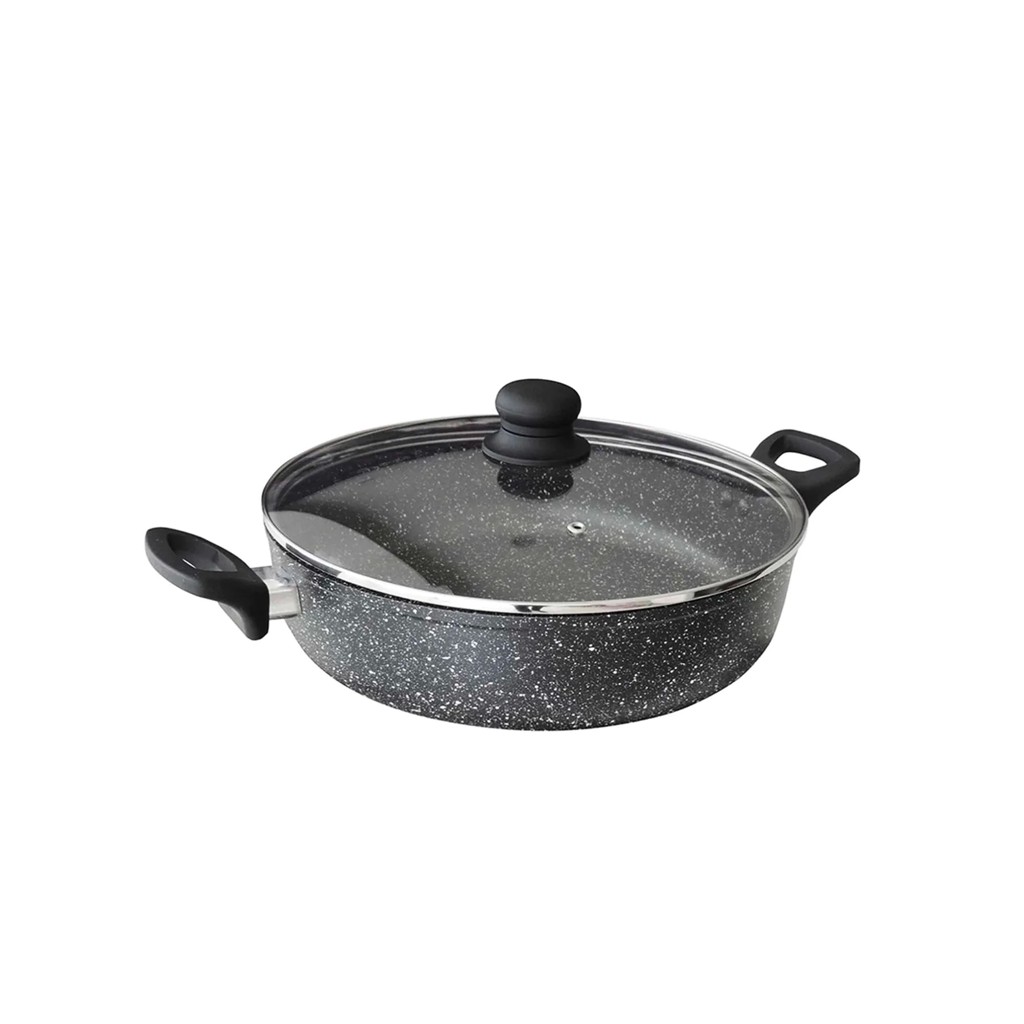 Westinghouse Arrocera Antiadherente de M&aacute;rmol Negro 28 cm / 3.7 L (WCCC0009L28MBB) image number null