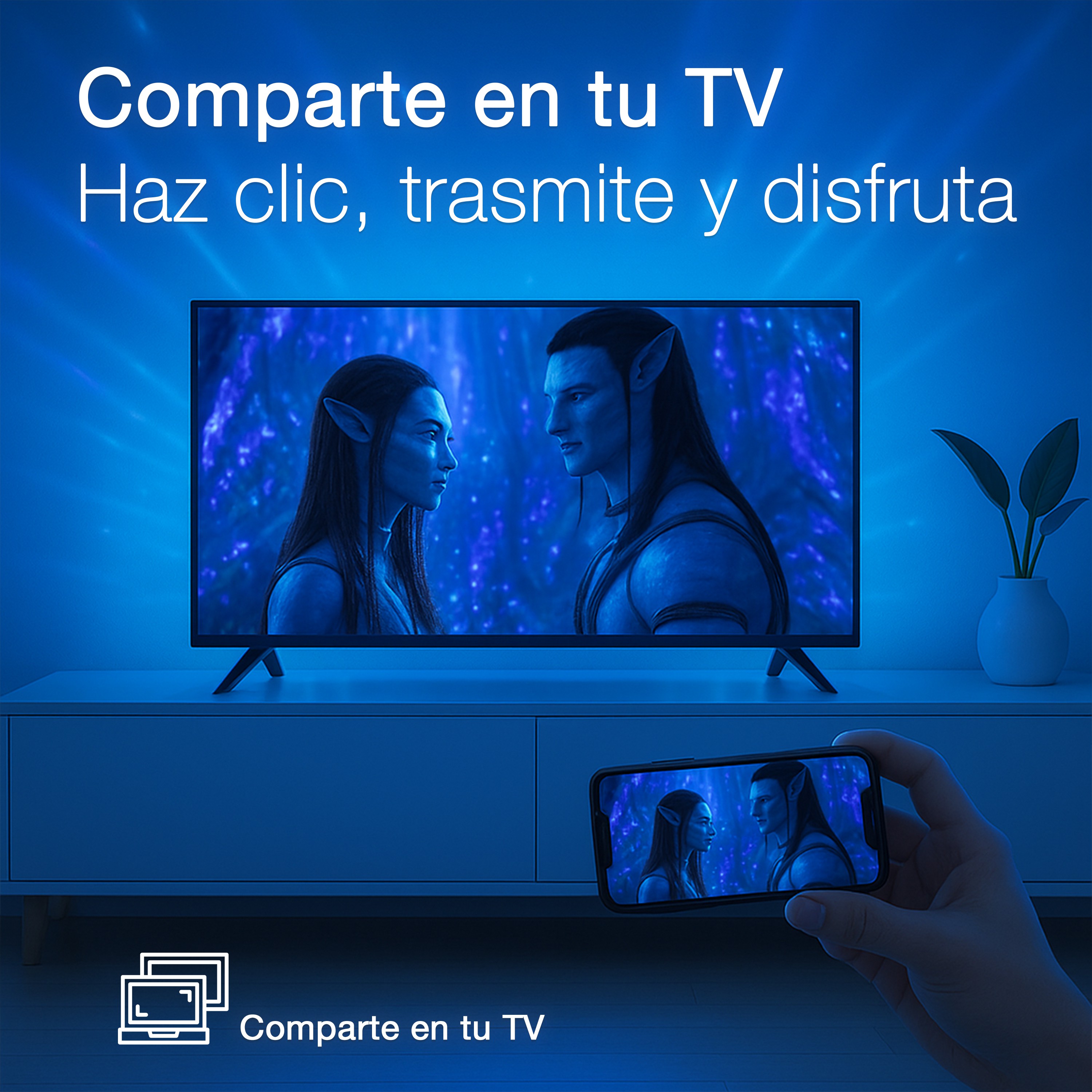 JVC Pantalla Smart TV 32 pulgadas HD LED | Roku TV Dolby Audio Modelo SI32R image number null