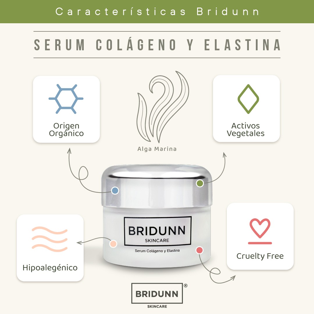 Crema Facial Reafirmante BRIDUNN, Col&aacute;geno Marino y Elastina Antiedad para Rejuvenecimiento y Firmeza . Efecto Lifting image number null