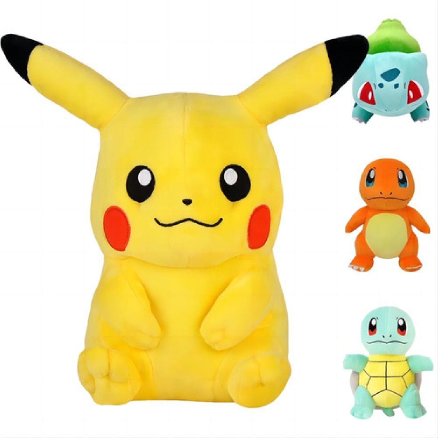 Peluche Pok&eacute;mon Original Pikachu Amarillo image number null