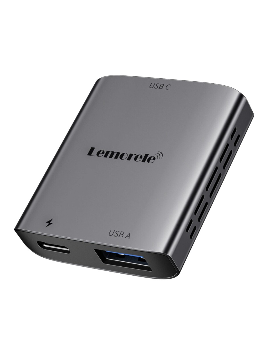 Adaptador Lemorele para Lightning a USB C . image number null