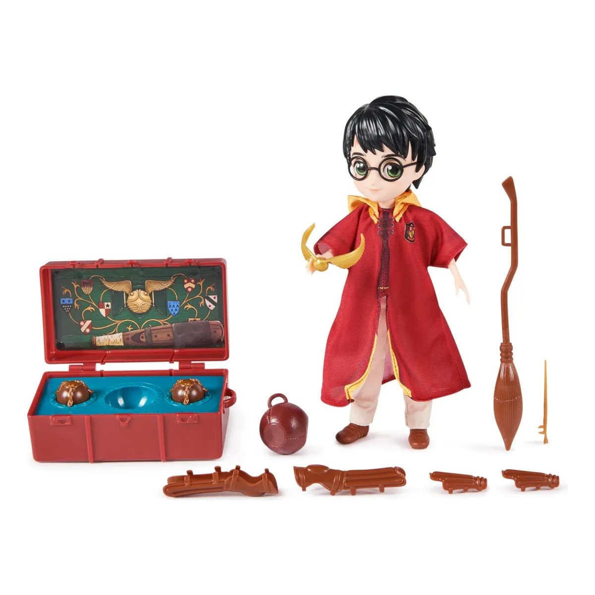 Wizarding World Harry de Lujo 8" Quidditch image number null