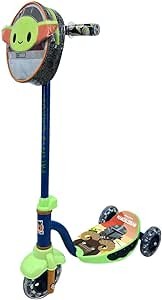 A Apache Scooter 3 Ruedas Bolsa Y Luces Star Wars +4, Azul. image number null