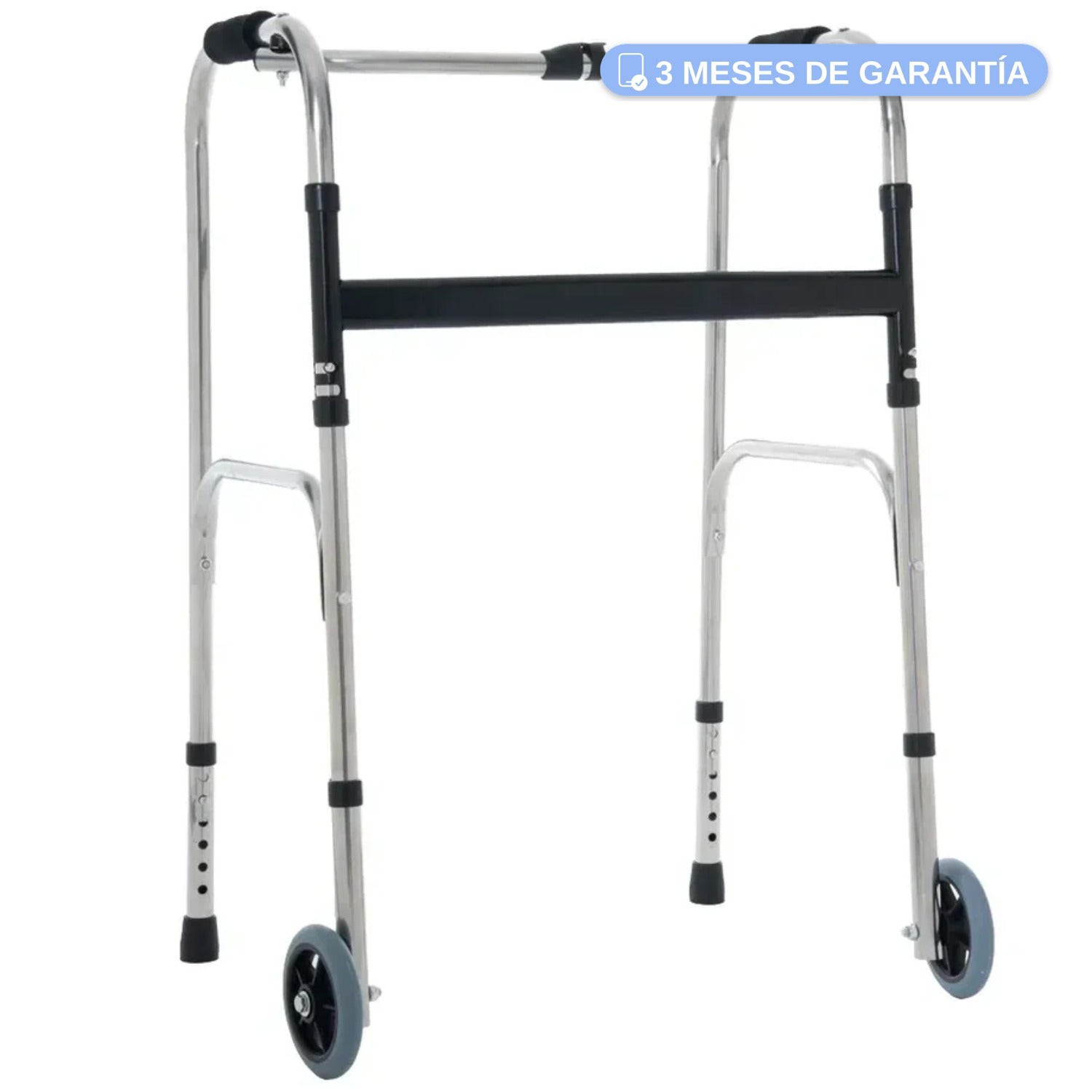 Andadera Con Ruedas Ortop&eacute;dica Caminador Plegable Altura Ajustable image number null