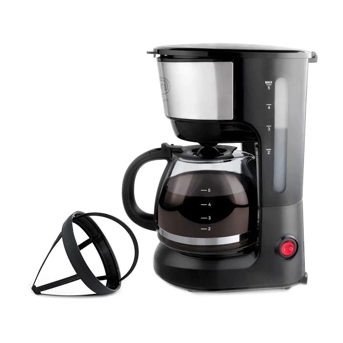 Cafetera MasterChef Easy Brew 5 Tazas Negra MK-DCM-50F image number null