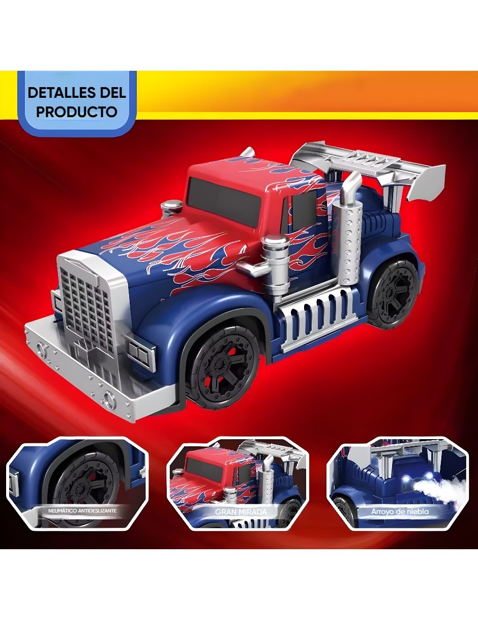 Tr&aacute;iler Vapor Control Remoto Recargable Fog Stream Azul image number null