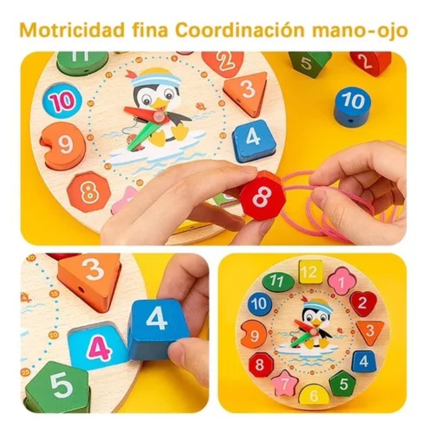 Paquete Did&aacute;ctico Infantil Estimulaci&oacute;n Temprana 5 Piezas image number null
