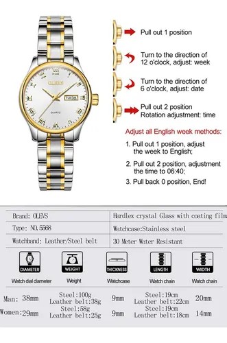 Reloj Quartz para mujer image number null