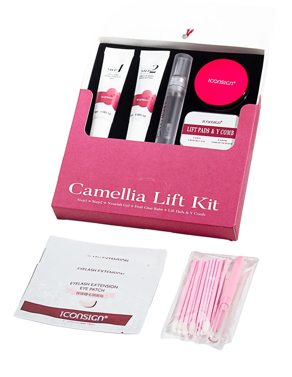 Kit Lash Lifting De Pesta&ntilde;as Rizado Cejas Iconsign Camellia Rinde 20 A 30 Aplicaciones image number null