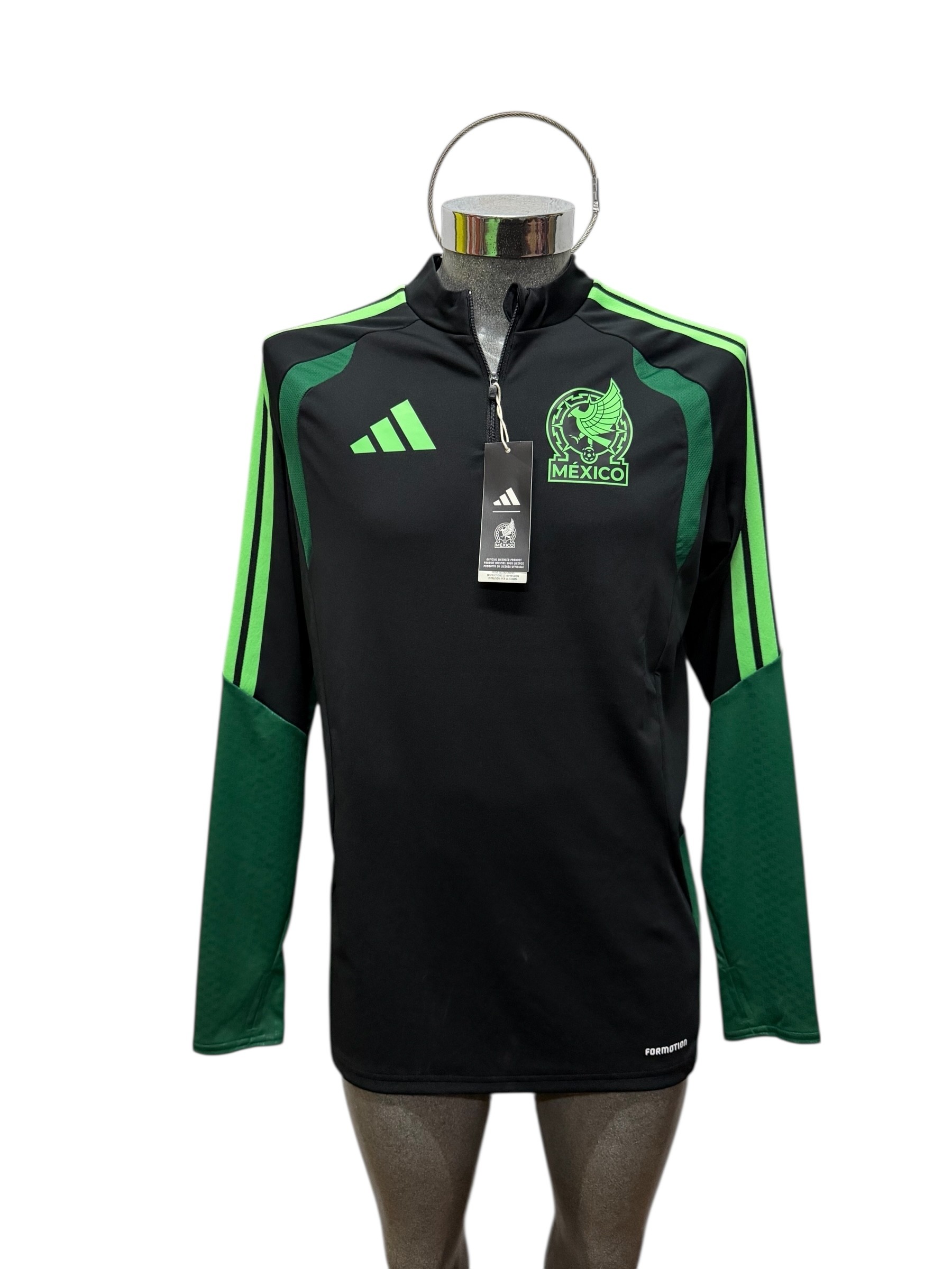 Sudadera entrenamiento Original Adidas Selecci&oacute;n Mexicana mundial 2026 JZ0163 image number null