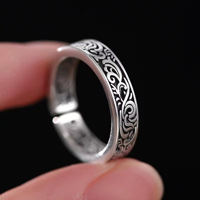 Anillo Vintage de Lujo Ajustable &ndash; Unisex image number null