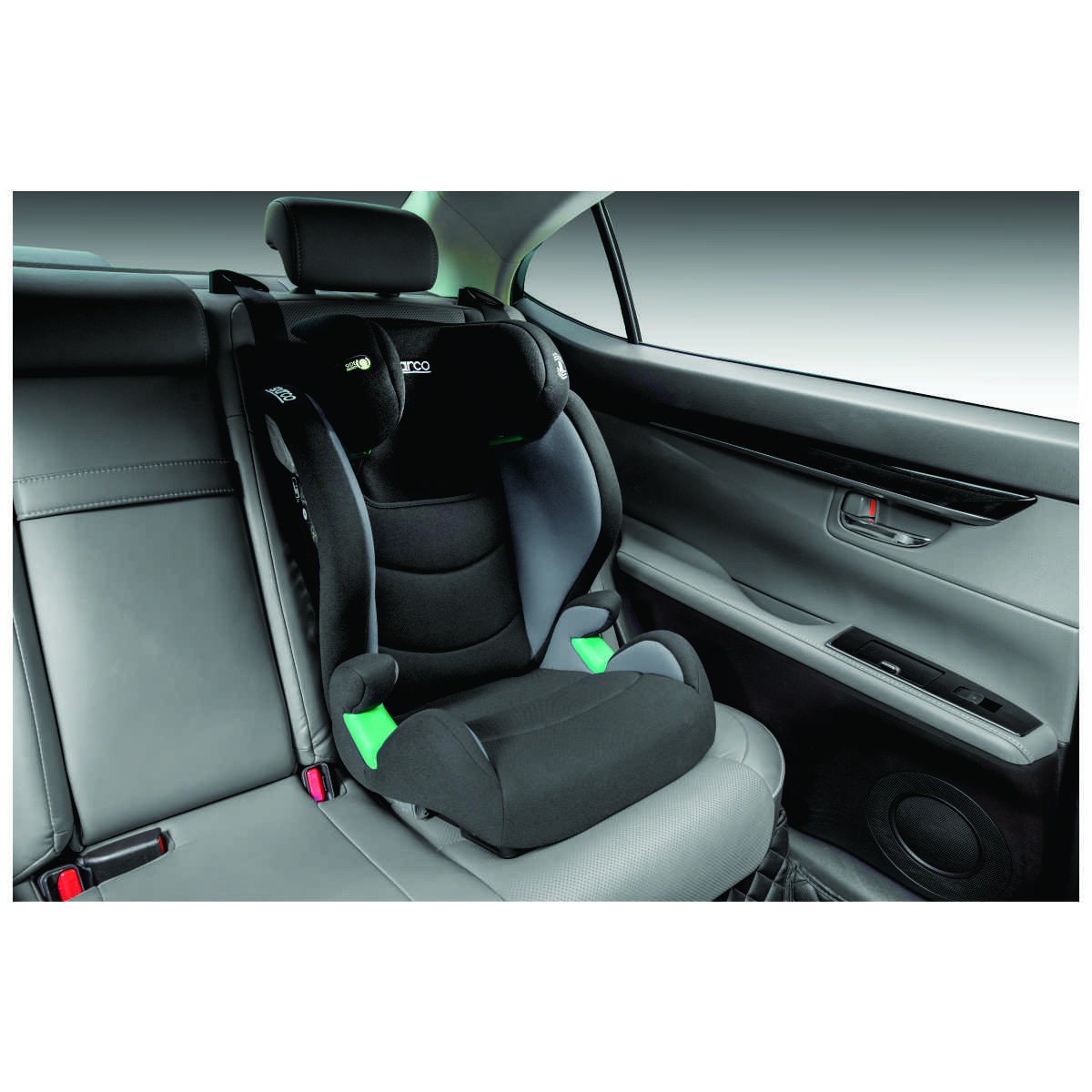 Sparco Autoasiento Sk2000i Booster, Silla De Bebe Para Auto image number null