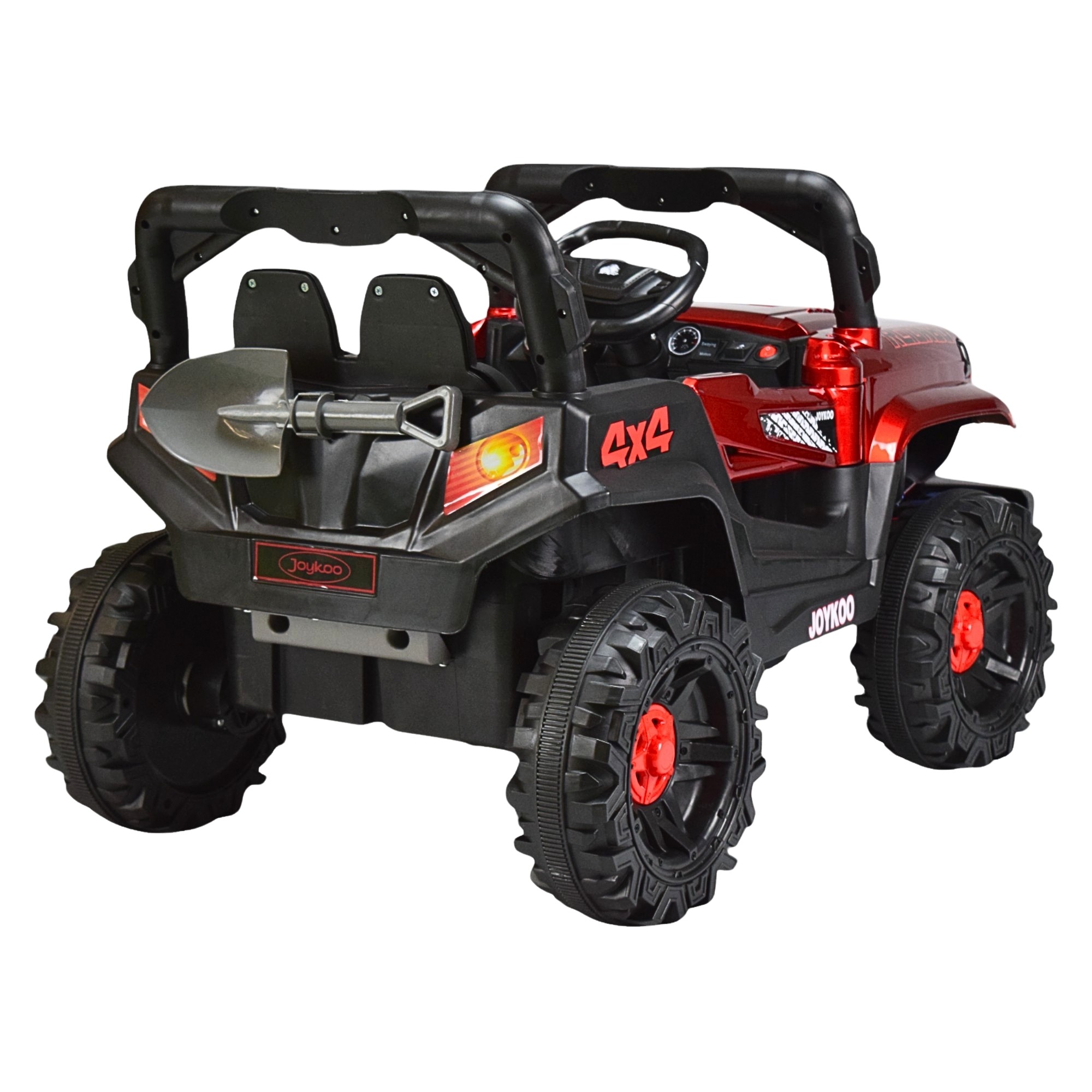 Montable Electrico Camioneta 4x4 Control Remoto Luz Led 12v - ROJO image number null