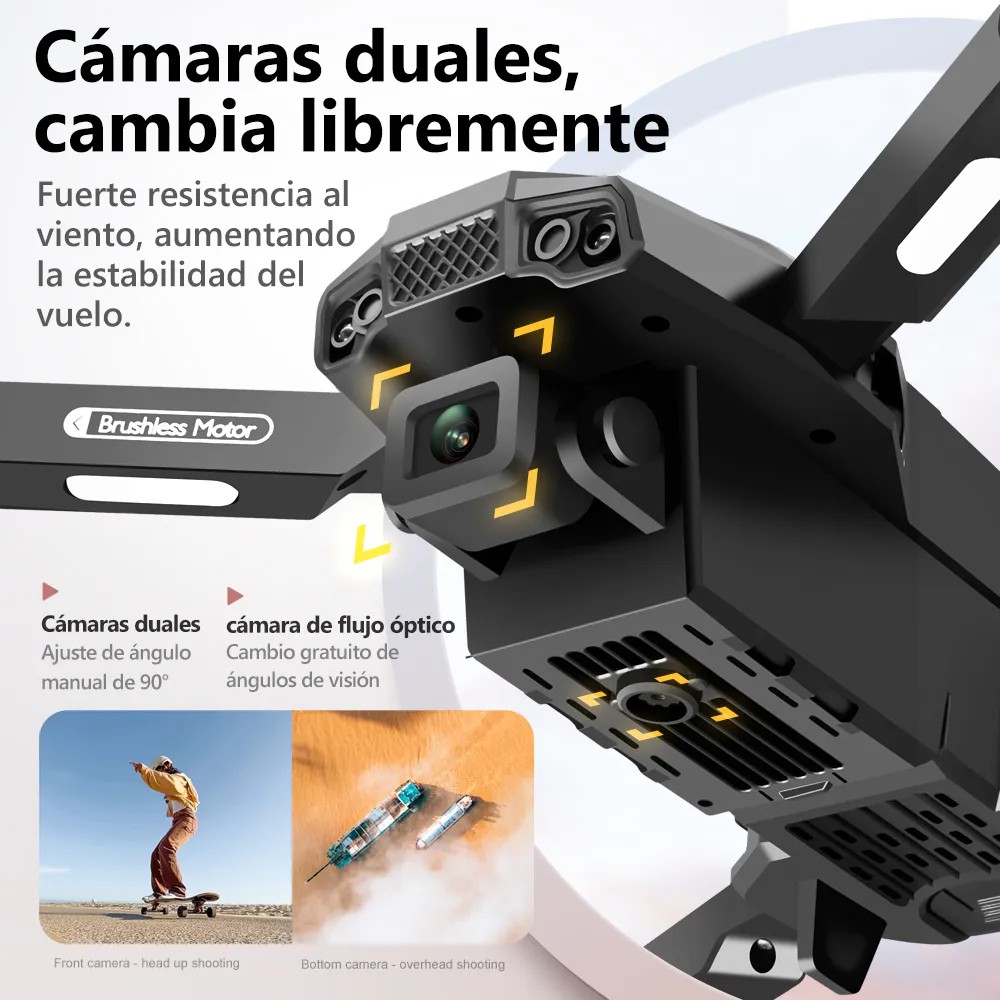Mini drone ZLL F198 con c&aacute;mara 8K negro 2.4GHz image number null