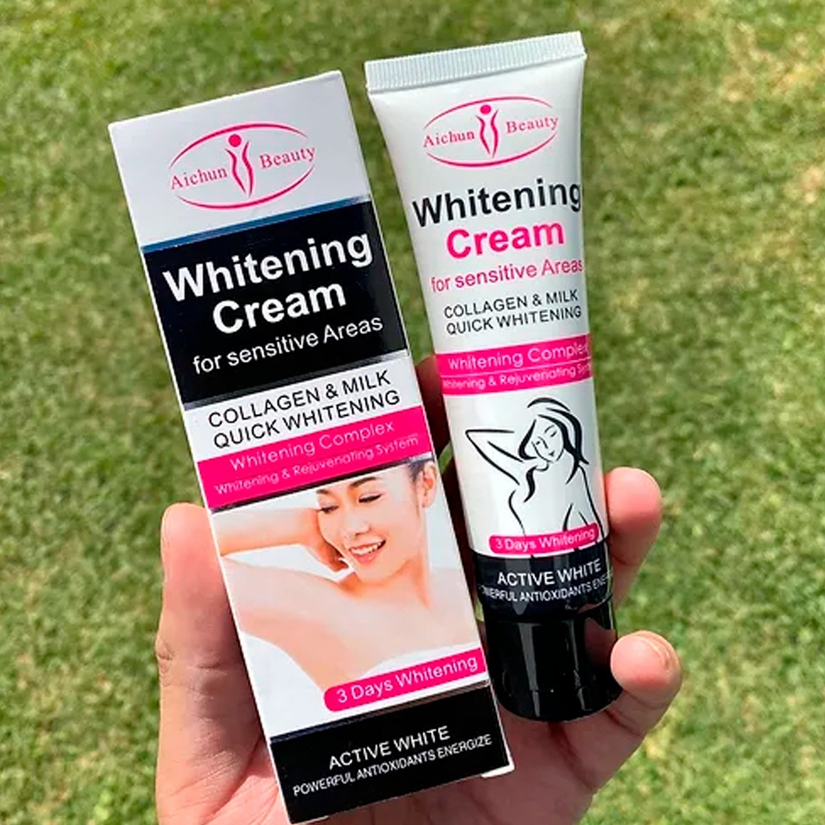 Crema Aclaradora Cara Axilas Codos Cuello Rodillas Genitales image number null