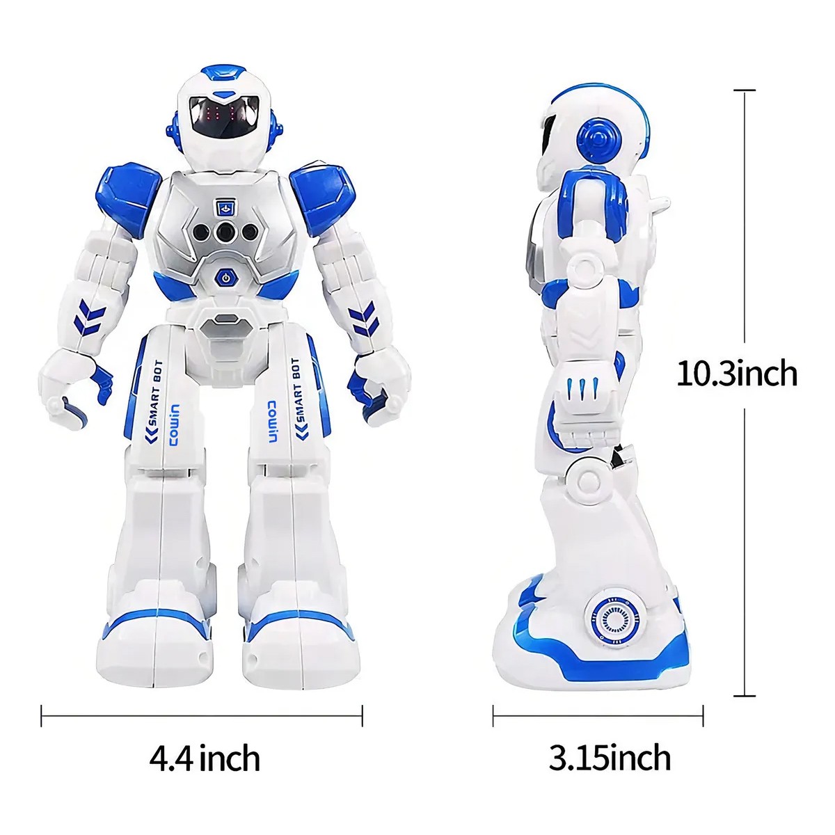 Cowin Robot Programable Azul RC Interactivo Control Remoto y Gestos image number null