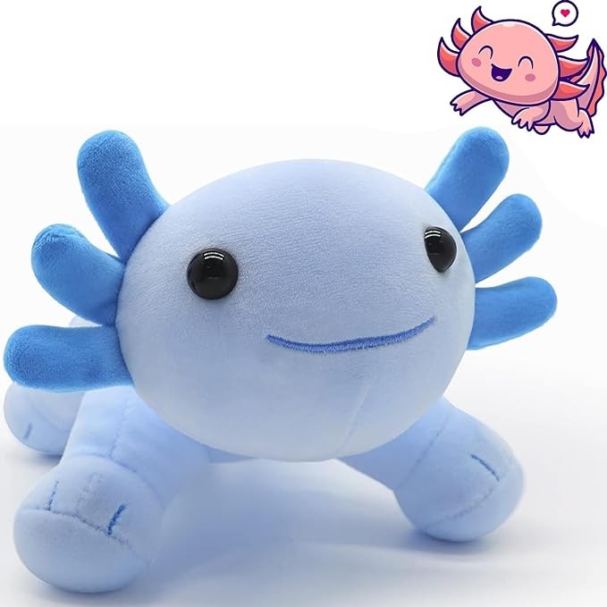 DKJBF Mu&ntilde;eca de Peluche Axolotl Kawaii image number null