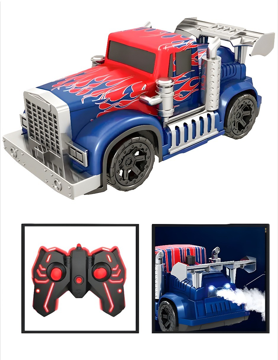 Tr&aacute;iler Vapor Control Remoto Recargable Fog Stream Azul image number null