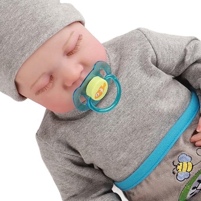 A Mu&ntilde;eca Reborn de 19 Pulgadas, beb&eacute; Reci&eacute;n Nacido de Simulaci&oacute;n con Cuerpo de Silicona Suave, Caracter&iacute;sticas Realistas, Regalos Ideales para Ni&ntilde;os, Ba&ntilde;able (a). image number null