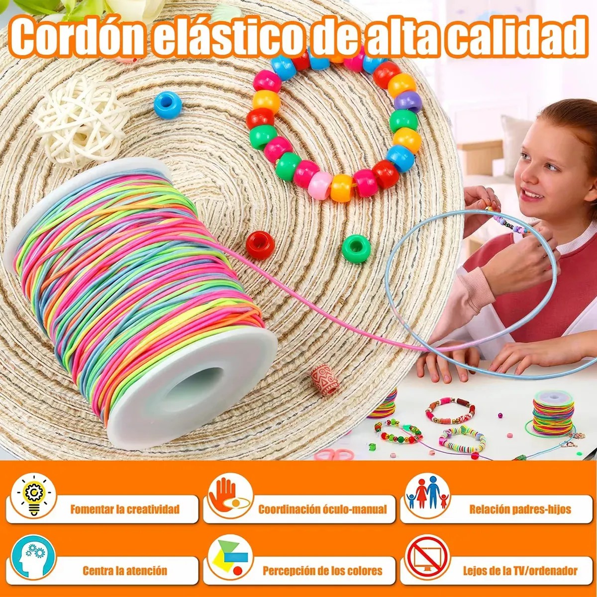 10 Rollos-hilo Chino 0.8mm,hilo Para Pulseras,macrame 450m Color 1 image number null