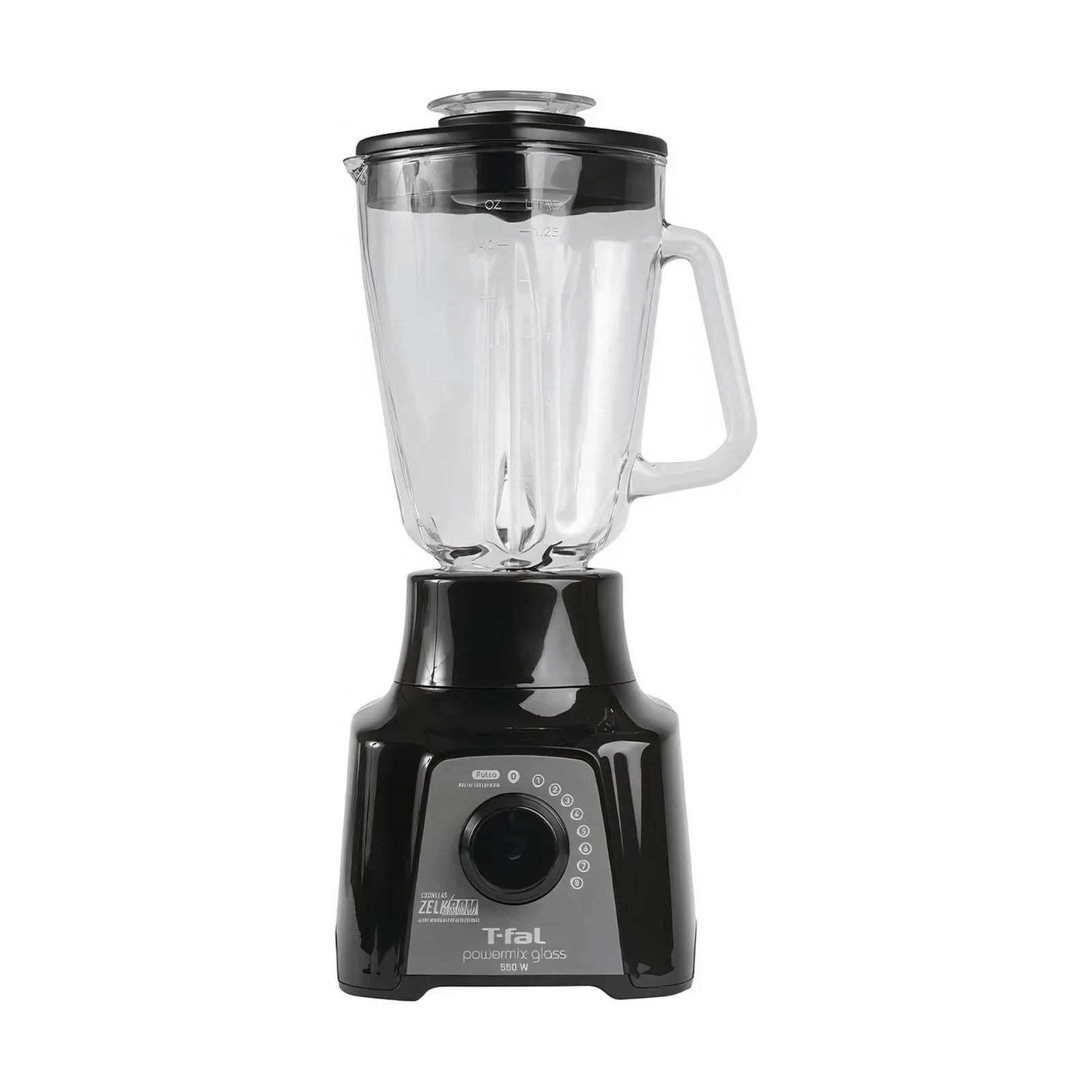 Licuadora T-fal Powermix Glass Vaso de Vidrio 1.25 Litros Negra LN2898X0 image number null
