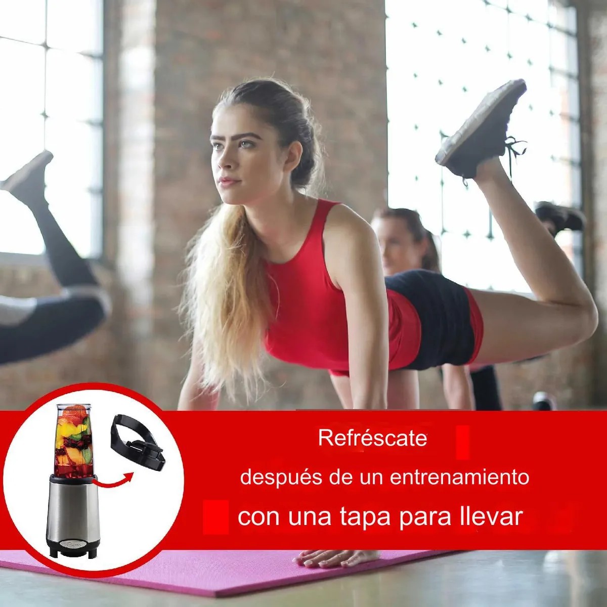 Licuadora Personal Multi Pro Blender 20 Piezas Brentwood image number null