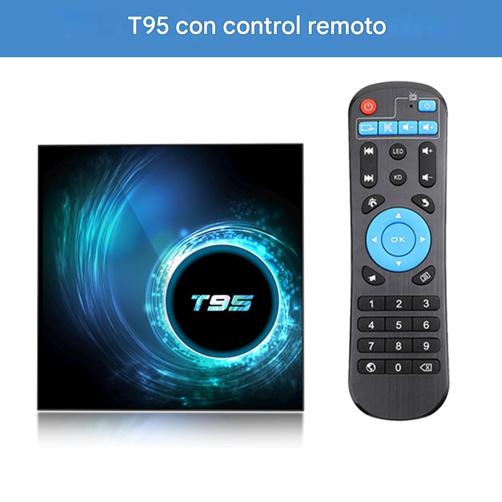 Smart TV inteligente box Android 14 6K HD 4GB 32GB Wifi reproductor multimedia pantalla image number null