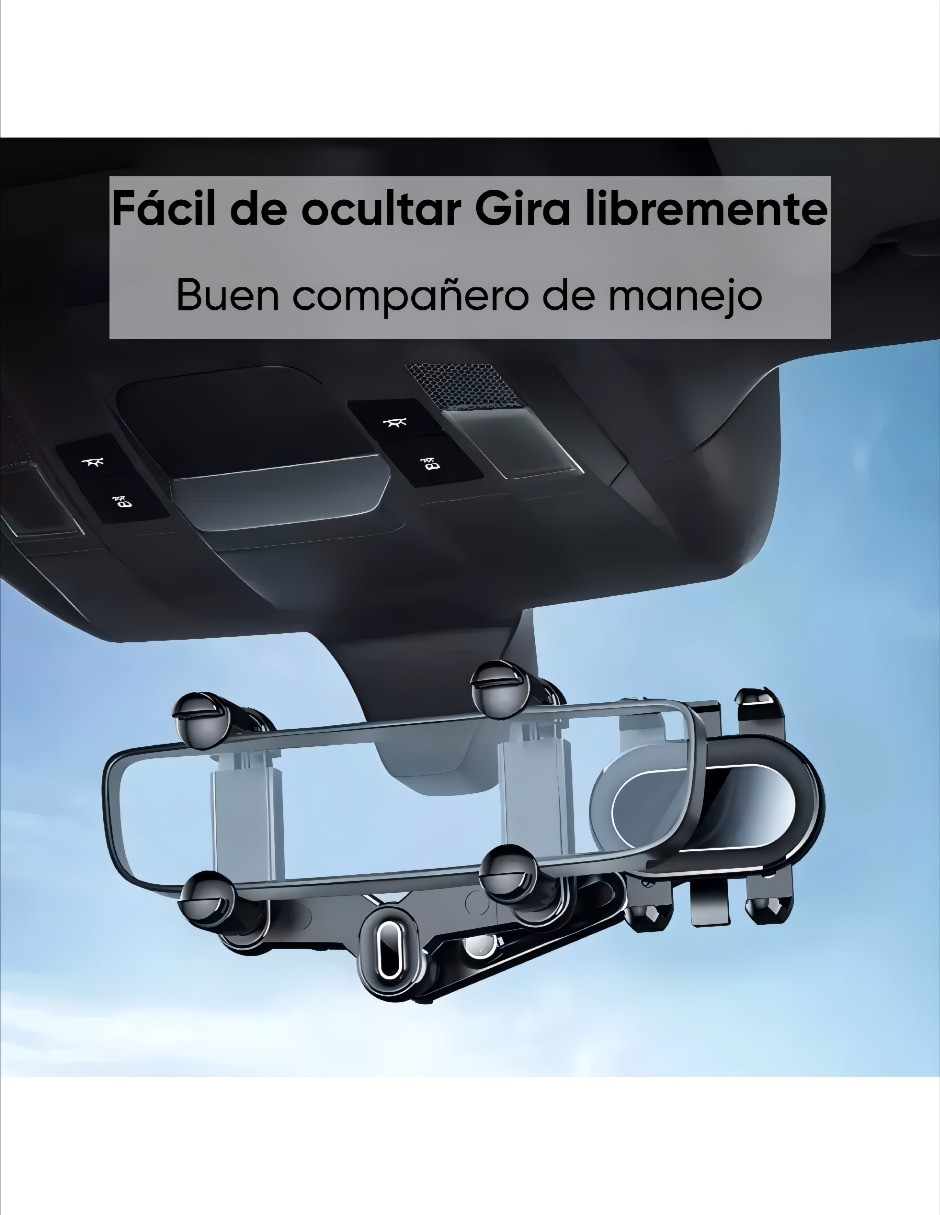 Soporte de Retrovisor Para Celular para Auto &ndash; Ajustable y Estable image number null