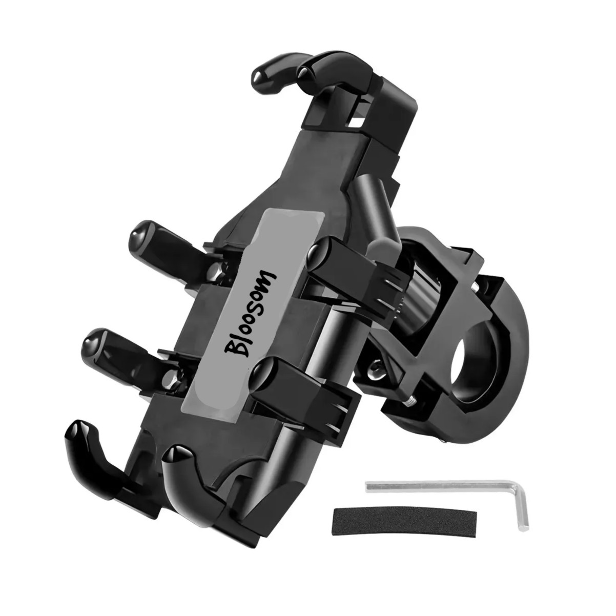 Soporte Para Celular Moto/bicicleta, Base Porta Tel&eacute;fono Negro image number null