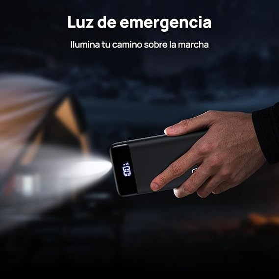 INIU Power Bank 20000mAh, 22.5W Carga R&aacute;pida Bateria Portatil PD3.0 QC4.0, USB C Pila Portatil de 3 Salidas, image number null