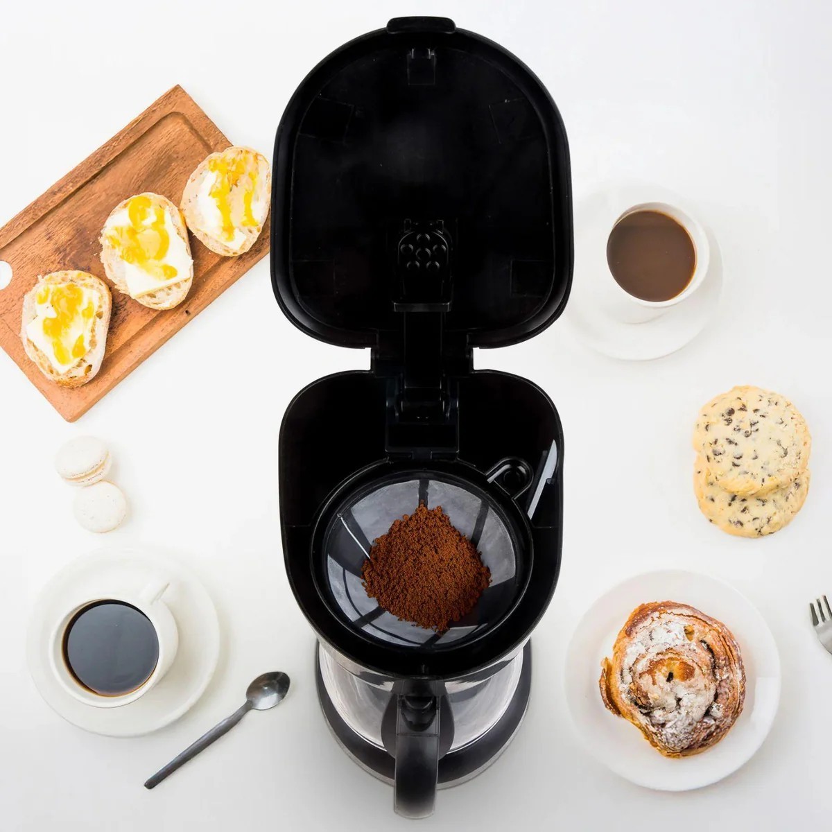 Cafetera MasterChef Easy Brew 5 Tazas Negra MK-DCM-50F image number null