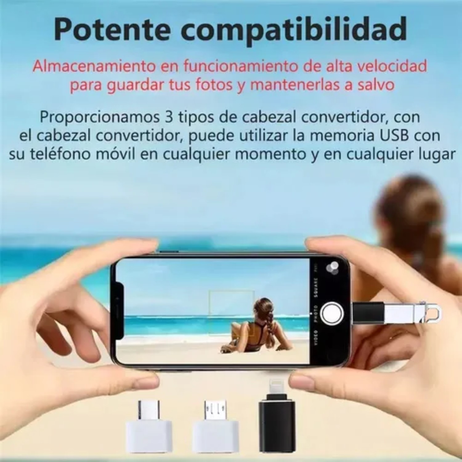 Memoria Usb 2tb Alta Velocidad 3.1 (2000 Gb) Flash Drive plata image number null