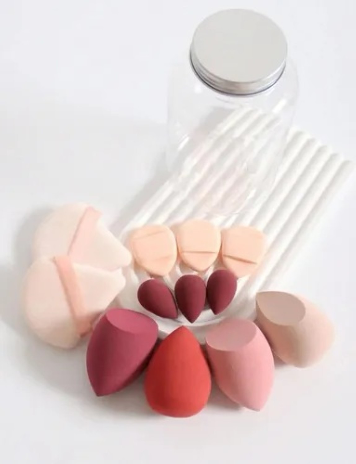 Esponja Maquillaje En Polvo 12 Pcs Beauty Blender Con Caja image number null