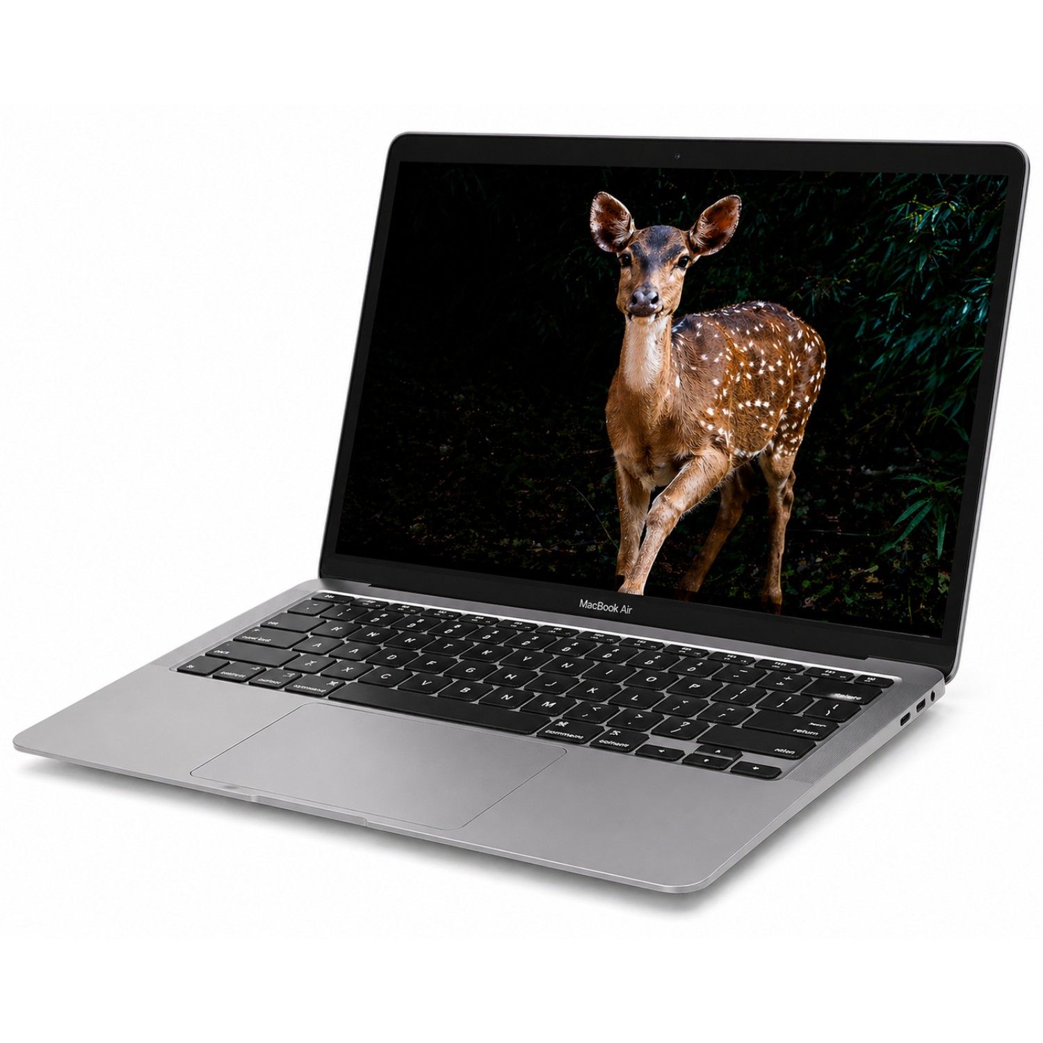 MacBook Air 13.3, Apple (2020) M1 Chip, 8GB RAM, 128GB SSD - Gris espacial (Reacondicionado) image number null