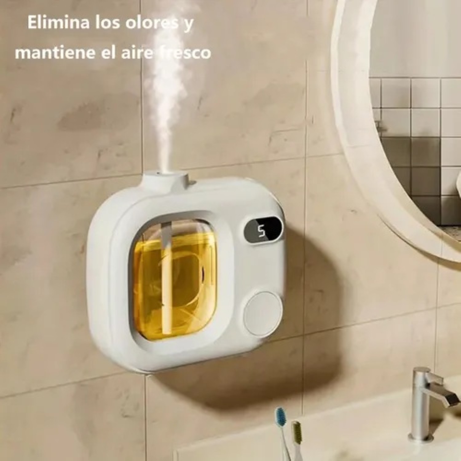 Difusor De Aceite Esencial De Aroma blanco image number null
