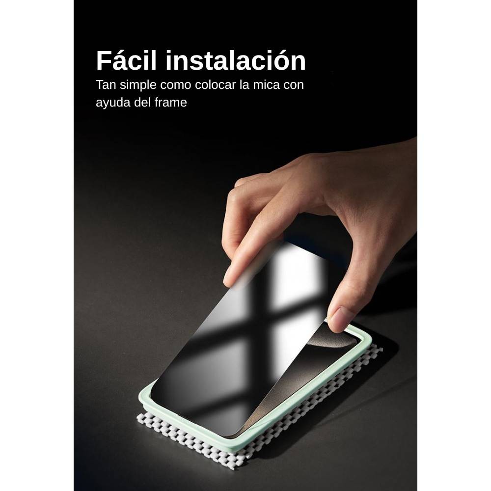 Mica de privacidad Ugreen anti-huellas para iPhone 15 Pro image number null