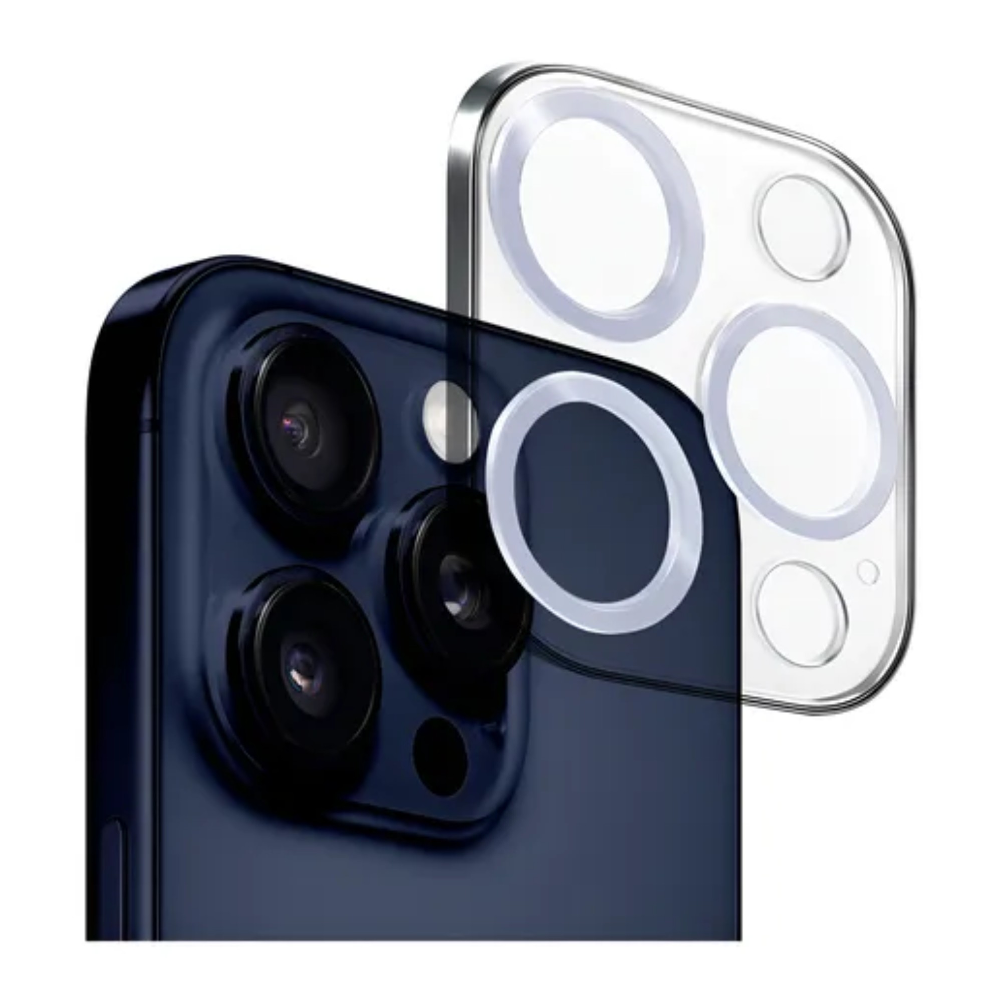 Mica De Camara Cristal Templado Deluxe Compatible Para iPhone 15 Pro / 15 Pro Max Diferentes Colores Excelente Accesorio image number null