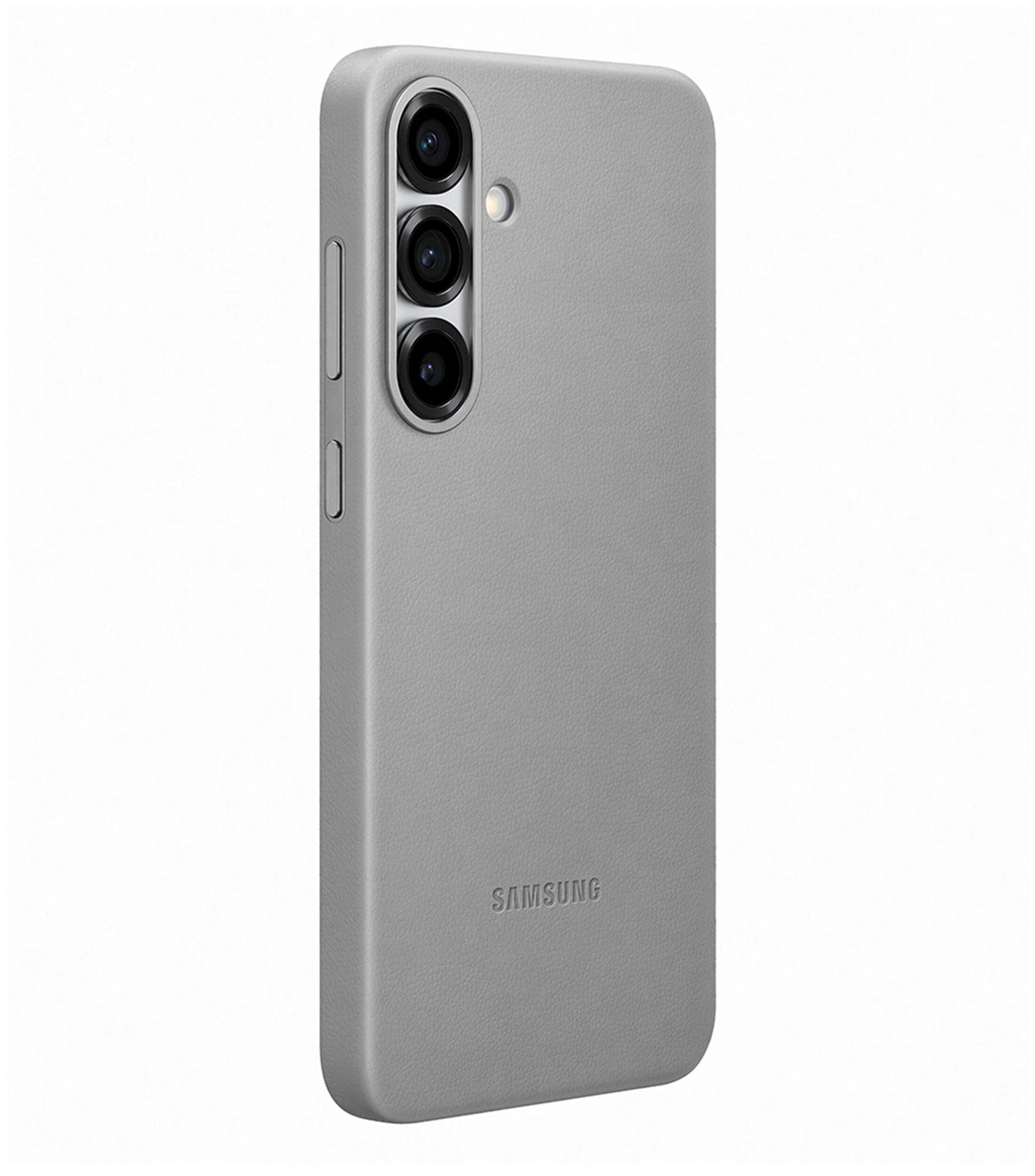 Funda Original Samsung Para Galaxy S25+ Kindsuit Case Oficial Piel Gris image number null