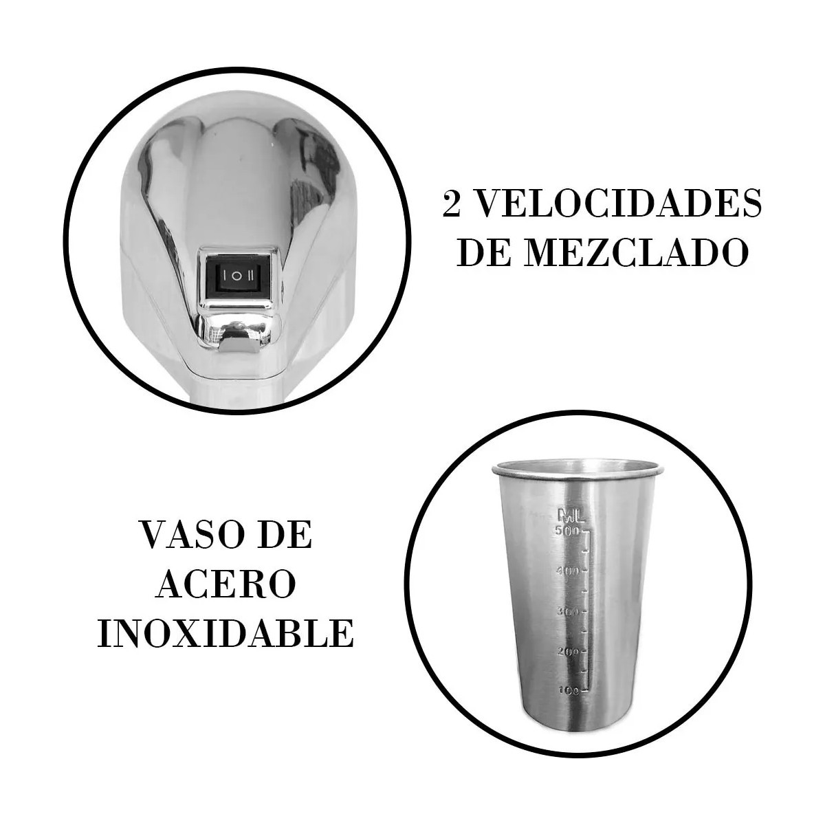 Batidora Para Maltedas De Pedestal Espumador Fuente De Sodas Plateado 60 Hz image number null